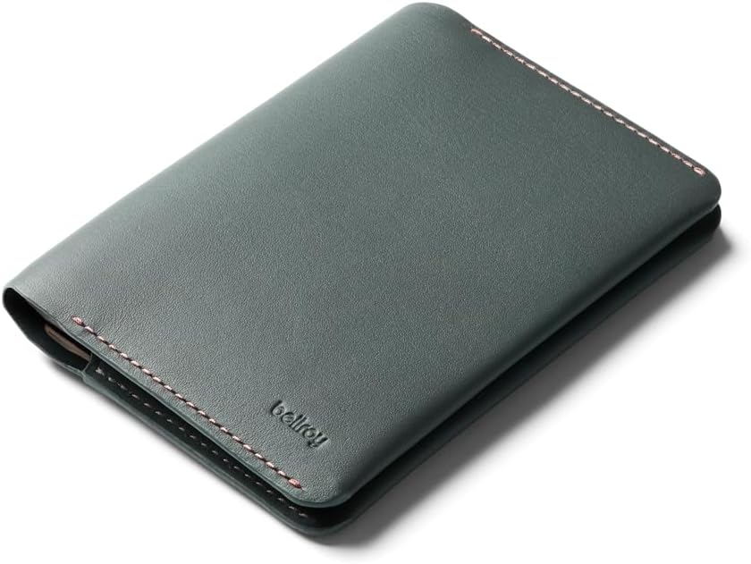 Bellroy Passport Cover (Slimline Travel Wallet/Pouch with Card Slots and Space for Cash Plus Travel documents) - Black.