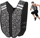 PROIRON Weighted Vest Soft Washable for Men Women 3kg 5kg 8kg 10kg, Fully Reflective Running Weight Vest, No Leakage Weighted Vest for Fitness, Workout, Weight Loss, Exercise, Strength Training.