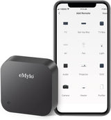 eMylo WiFi Smart Remote Controller, Tuya Smart Infrared Remote Controller Wireless USB IR+RF Controller For TV Fan Smart Home Automation, Compatible with Smart Life App Voice Control Alexa.