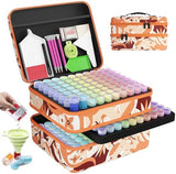 ARTDOT 60 Slots Diamond Art Storage Boxes Kits for Adults, Portable Diamond Painting Accessories and Tools Kit for Bead Organization and Storage