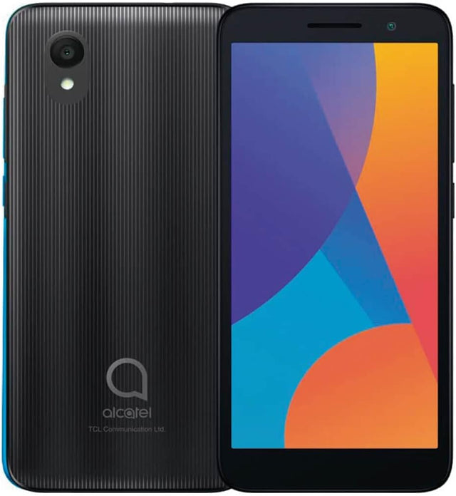 Alcatel 1 (2021) - Smartphone 16GB, 1GB RAM, single Sim, Volcano Black.