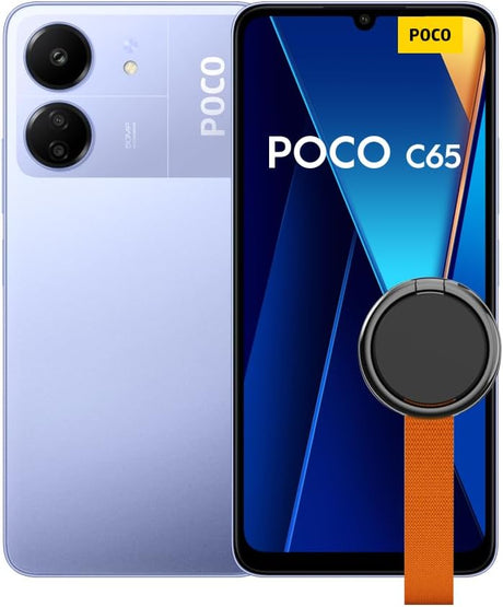 Xiaomi POCO C65 Black-Smartphone 8+256G-MediaTek Helio G85 processor,Smooth 6.744”90Hz display,18W fast charging(UK Version+2 Years Warranty).