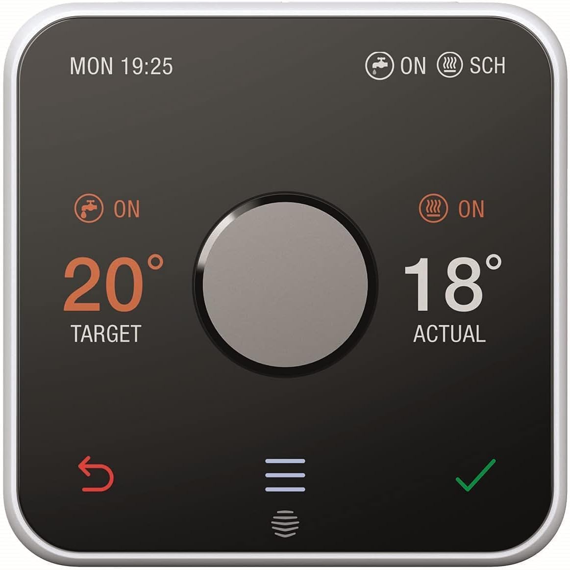 Hive Thermostat for Heating and Hot Water Control (Conventional Boiler) without Hive Hub, White.