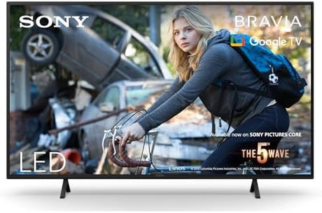 Sony BRAVIA, KD-43X80L, 43 Inches, LED, Smart TV, 4K HDR, Google TV, ECO PACK, BRAVIA CORE, Narrow Bezel Design.