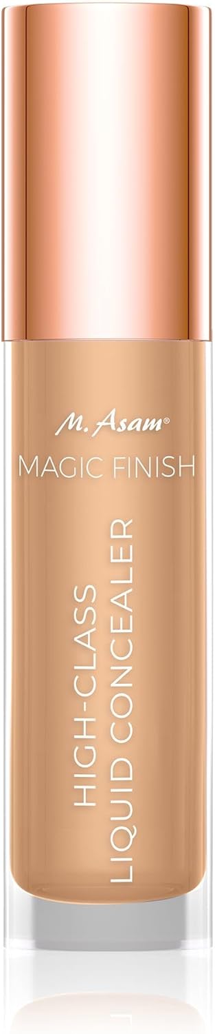 M. Asam MAGIC FINISH HIGHCLASS LIQUID CONCEALER Ivory (4 ml) - Liquid anti-aging concealer with high coverage, lightens dark circles & conceals imperfections, Mimic-Lift complex tightens the skin.