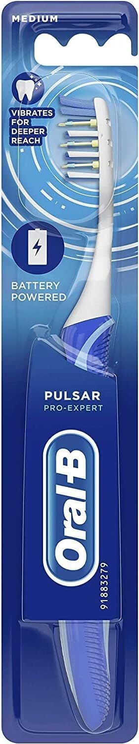 Pro Expert by Oral-B Pulsar Vibrating Toothbrush Twin Pack.