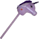 Aggloz | Hobby Horse Toy with Sounds | Tall Horse on a Stick | Quality Horse Toys | Galloping Sounds | Childrens Toy | for Kid Xmas Gifts Indoor & Outdoor | 66cm.