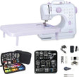 505A Electronic Sewing Machine, Heavy Duty Sewing Machine with 97 Pieces Sewing Tools and Extension Table and 11 Pieces Sewing Machine Press Feet for Beginners.