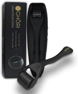 Ghori Derma Roller For Hair Growth with 540 Microscopical Needles Repairs Damaged Hair, Activates Hair Follicles For Hair Fall & Hair Thickening (.75MM).