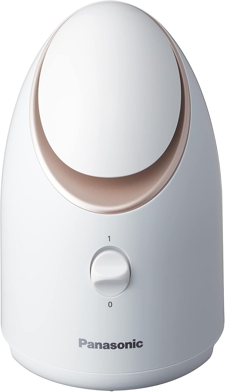 Panasonic EH-XS01 Facial Steamer with Nanoe Ionic Technology for a Professional at-Home Facial That Opens up pores to Deeply Hydrate and rejuvenate Your Skin (White).