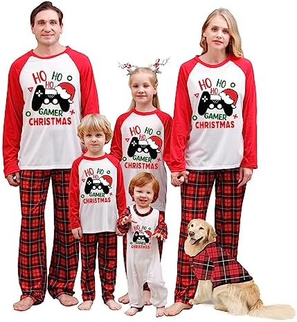 starkit Christmas Matching Family Pajamas Sets, Matching Sets Christmas PJs for Family Pajamas.