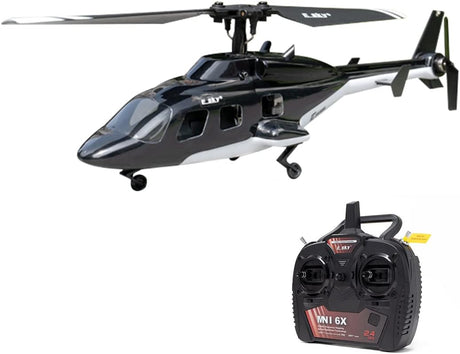 AKAYI ESKY F150BL Remote Control Helicopter Model with LED Lights, Collectible RC Helicopter Aircraft Model Toy Gift for Kids and Adults (RTF Version).