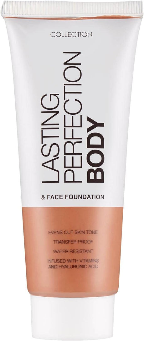 Collection Cosmetics Lasting Perfection Body and Face Foundation, Full Coverage Foundation, 65ml, Fair.