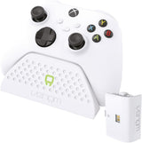 Venom Twin Charging Dock with 2 x Rechargeable Battery Packs - White (Xbox Series X & S / One)