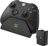 Venom Twin Charging Dock with 2 x Rechargeable Battery Packs - White (Xbox Series X & S / One)