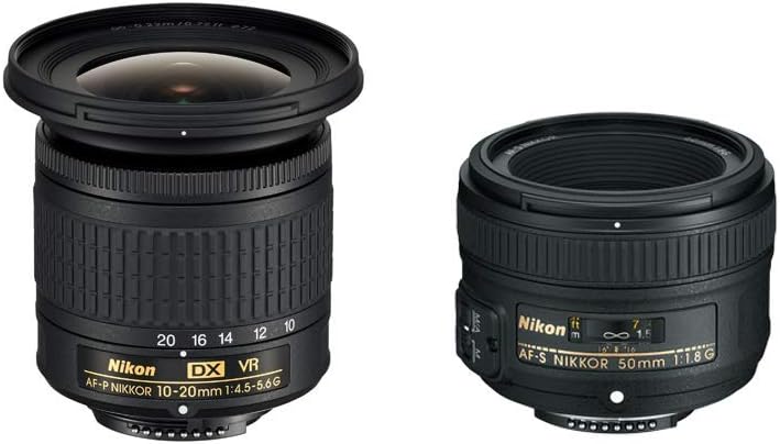 Nikon AF-P DX NIKKOR 10-20mm f/4.5-5.6G VR Lens - Black.