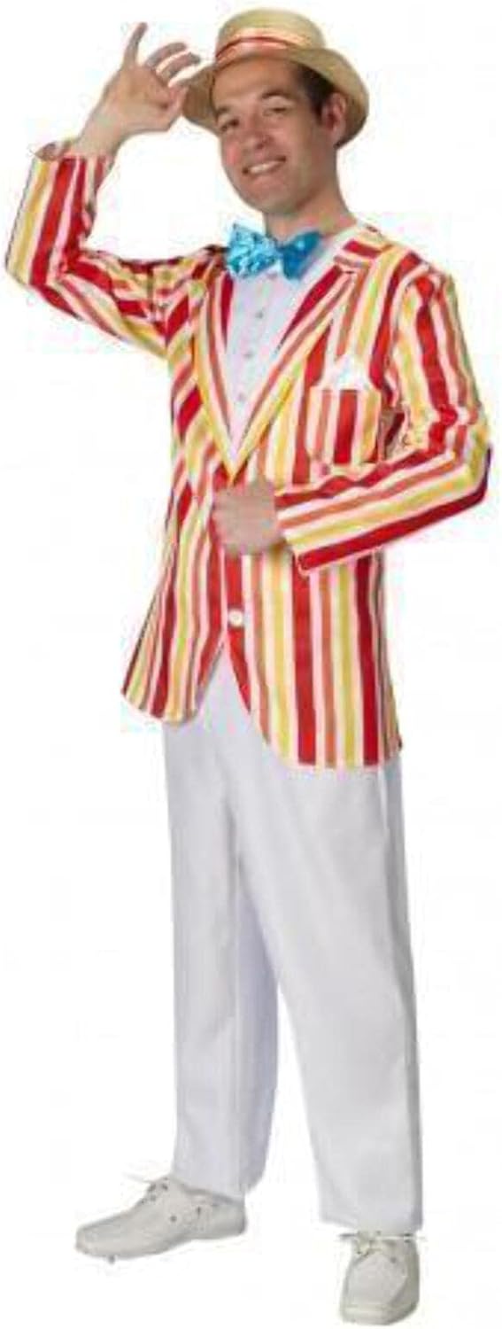 Rubie's Official Disney Mary Poppins Bert Jolly Holiday Costume, Disney Musical, Adult Fancy Dress.