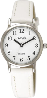 Ravel - Women's Pastel Coloured Everyday Silver Tone Watch - Analogue Quartz - R0137.