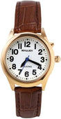 MAUJOY Women Talking Watch Big and Loud Sound, Speaks The Time, Date and Alarm Time, for Elderly, Visually Impaired or Blind.