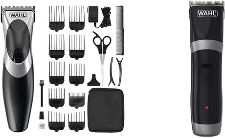 Wahl Clip ‘N Rinse Cord/Cordless Hair Clipper, Rechargeable Clipper, Hair Clippers for Men, Head Shaver, Men's Hair Clipper Kit, Male Grooming Set, Corded, Cordless, Washable Head, Home Hair Cutting.