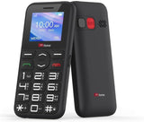 TTfone TT190 Big Button Basic Senior Unlocked Emergency Mobile Phone - Simple Cheapest Phone (with USB Cable).