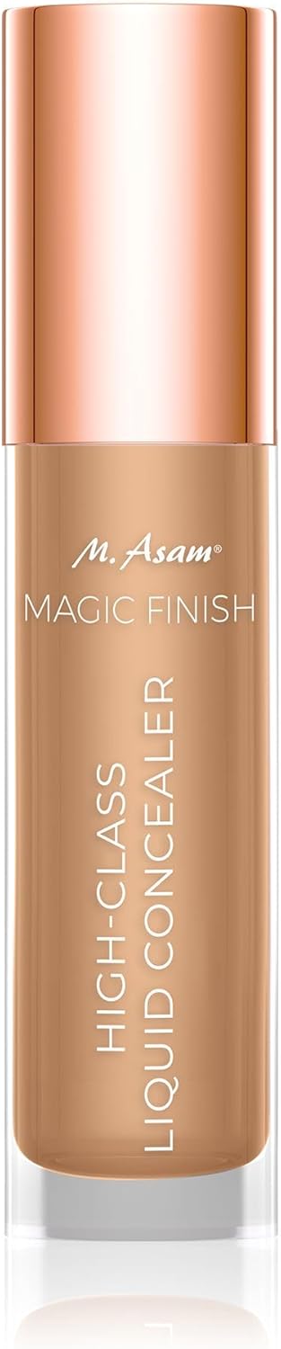 M. Asam MAGIC FINISH HIGHCLASS LIQUID CONCEALER Ivory (4 ml) - Liquid anti-aging concealer with high coverage, lightens dark circles & conceals imperfections, Mimic-Lift complex tightens the skin.