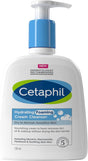 Cetaphil Hydrating Foaming Cream Cleanser and Makeup Remover, 236ml, Face Wash with Niacinamide for Normal, Dry or Sensitive Skin, Vegan-Friendly.