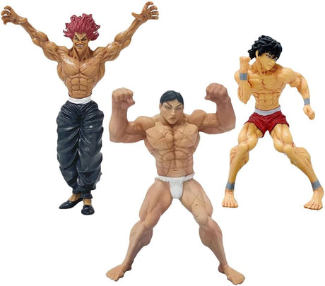 Zhongkaihua Baki Anime Figures Baki Baki Hanma Action Figure PVC Model Statue Storm Collectibles Baki Baki Hanma, 1/12 Action Figure Collectibles Ornaments.