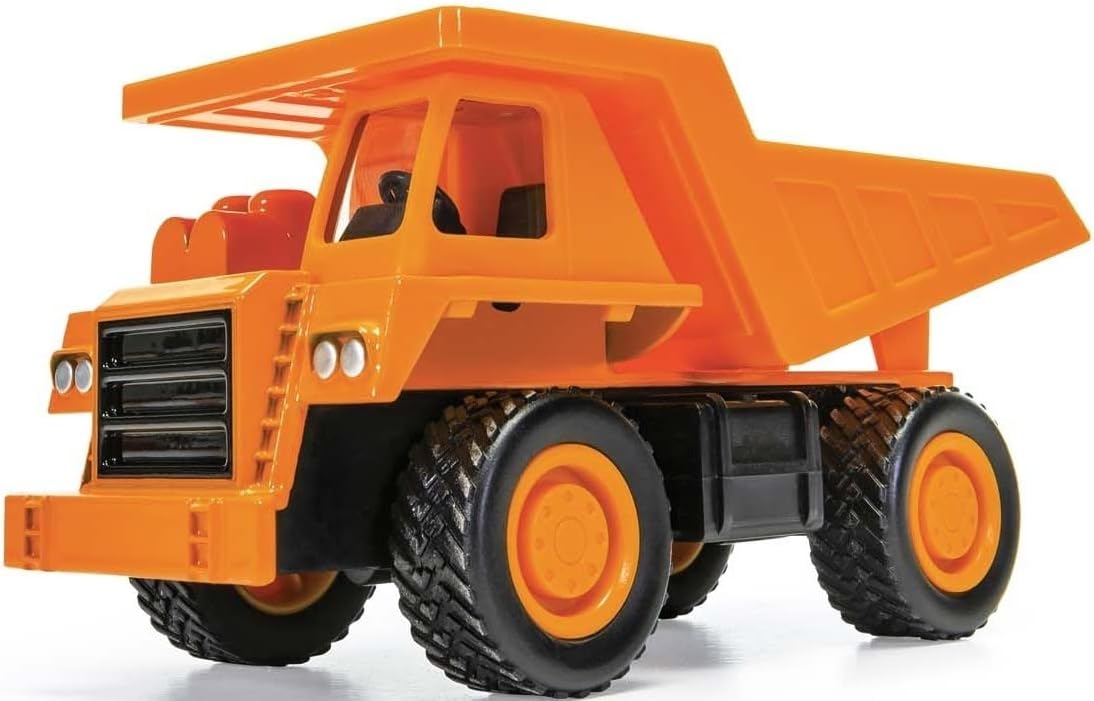 Corgi CH086 Chunkies Dumper Truck (Orange), collectable contruction vehicle.