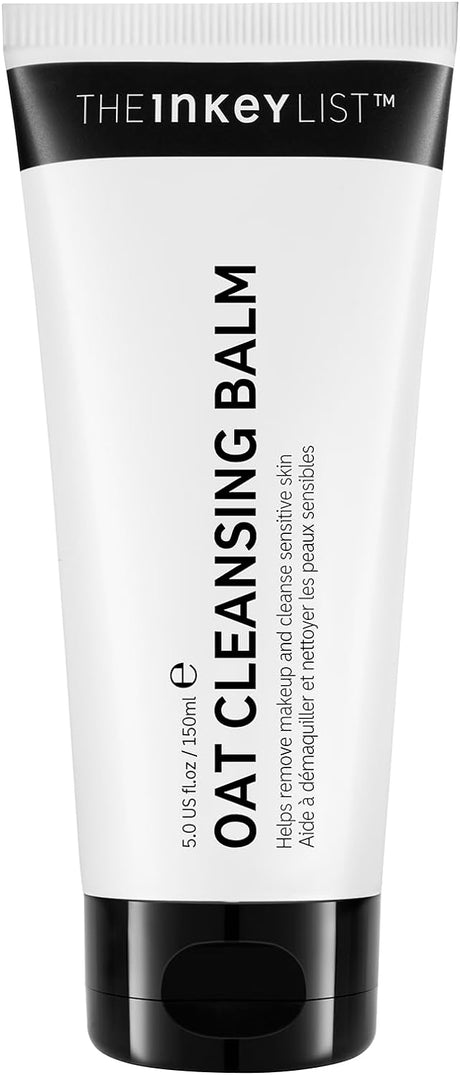 The Inkey List Oat Cleansing Balm 150ml / Dissolves Makeup / Gentle Cleanser / Fragrance Free / Suitable For All Skin Types.