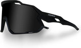 JOGVELO Cycling Glasses, Sport Sunglasses Polarized for Men/Women/Youth with 3 Interchangeable Lens for Cycling Running Baseball Golf.