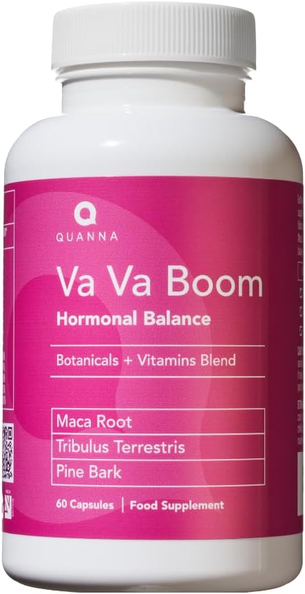 Quanna - Va Va Boom - Natural Women's Energy & Wellness Supplement - Daily Health Support - 60 Capsules (Limited Edition).