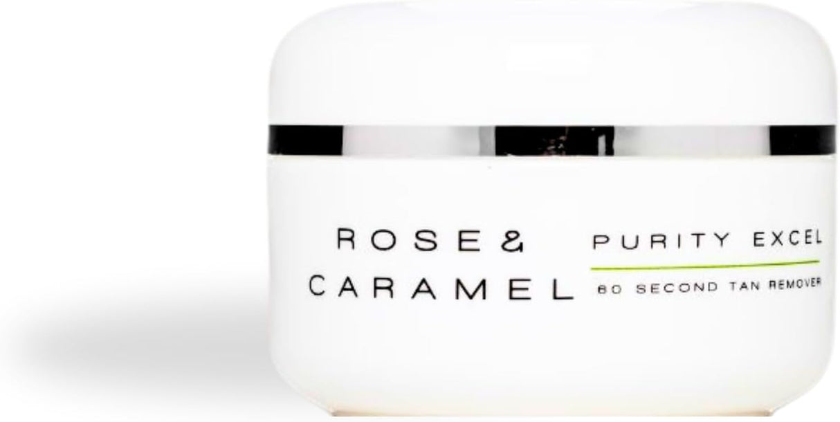 Rose & Caramel Purity Excel 60 Second Fake Tan Remover 440ml.