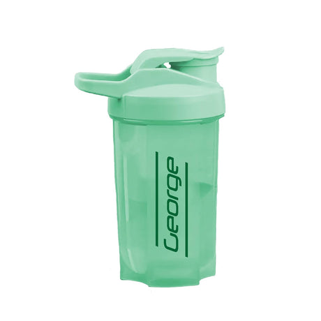 GPG Personalised Protein Shaker | 600ml Drinking Cup | gym sports water bottle drinks (Blue).