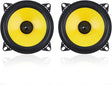 2pcs 4 inch 10CM 60W 2-Way Full Range Frequency Car Audio Stereo Speaker Car Speaker Automobile Loudspeaker.