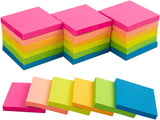 (24 Pack) Sticky Notes 1.5x2 in（38X50mm）, 8 Colors Post Self Stick Notes Pad, Bright Stickies Colorful Sticky Notes for Office, Home, School, Meeting, 75Sheets/pad，1800 Sheets