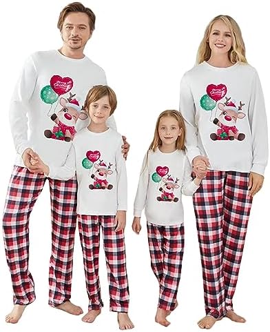 starkit Christmas Matching Family Pajamas Sets, Matching Sets Christmas PJs for Family Pajamas.