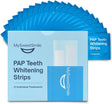 MySweetSmile PAP Teeth Whitening Strips - Enamel-Safe, Sensitivity-Free Formula - 42 Peroxide-Free Whitening Strips - Dentist-Approved - IndyBest Award-Winning Brand - 21 Treatments - Mint Flavour.