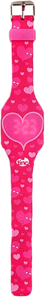 Tinc Silicone Strap with Time and Date Display for Boys and Girls.