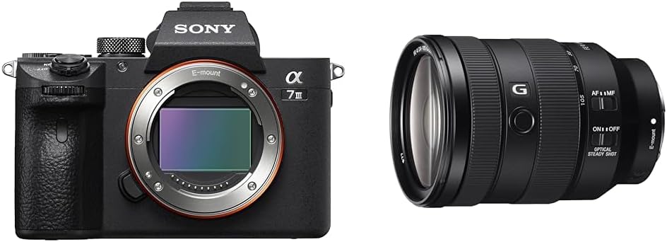 Sony Alpha 7 III | Full-Frame Mirrorless Camera with Sony 28-70 mm f/3.5-5.6 Zoom Lens ( Fast 0.02s AF, 5-axis in-body optical image stabilisation, 4K HLG, Large Battery Capacity ).