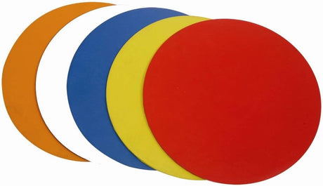 Football Sports Accessories Training Agility Dots Assorted Colour 9" (set Of 10).