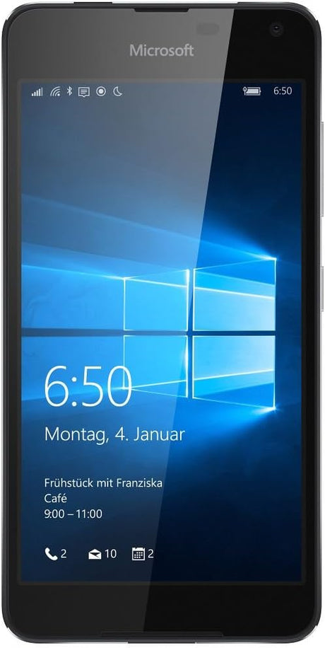 Microsoft Lumia 650 16 GB LTE Black - smartphones (Windows 10, Nano SIM, GSM, WCDMA, LTE).