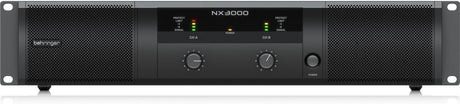 Behringer NX6000D Ultra-Lightweight 6000 Watt Class-D Power Amplifier with DSP Control and SmartSense Loudspeaker Impedance Compensation, Pc compatible only