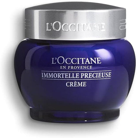 L'OCCITANE Immortelle Precious Cream 50ml | 24 Hour Hydration | Vegan & 98% Readily Biodegradable | Natural Alternative to Retinol | Luxury & Clean Beauty Skincare for All Skin Types.