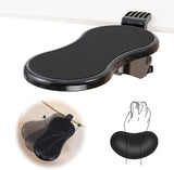 BieFuSin Computer Arm Rest for Desk Extender,Ergonomic Arm Rest Support for Desk Armrest,Keyboard Wrist Rest Mouse Pad,Wrist Cushion Support with Memory Foam Wrist Support for Computer Laptop.