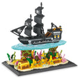 Etarnfly Pirates Ship Building Blocks Set-Micro Mini Bricks Kit Toy, MOC Model Gift for Adults and Kids Age 8 Plus Years Old(4059 Pcs).