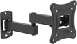 GRIFEMA GB1004 Swivel TV Wall Bracket, for 26-55 inch Screens, for Flat & Curved TV up to 30KG, Tilt (+ 5°，-10°), VESA Mount 75x75MM to 400X400MM,Black.