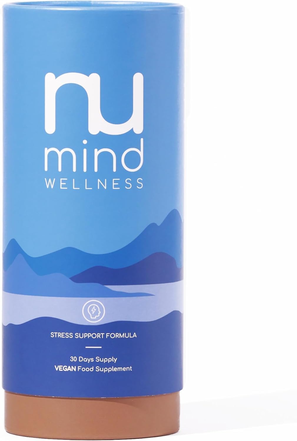 Nu Mind Wellness, All-in-One Stress Support Supplement 150 Capsules, B Vitamins, Vitamin C, Vitamin D3, Zinc, Iron, Magnesium, Ashwagandha KSM66.