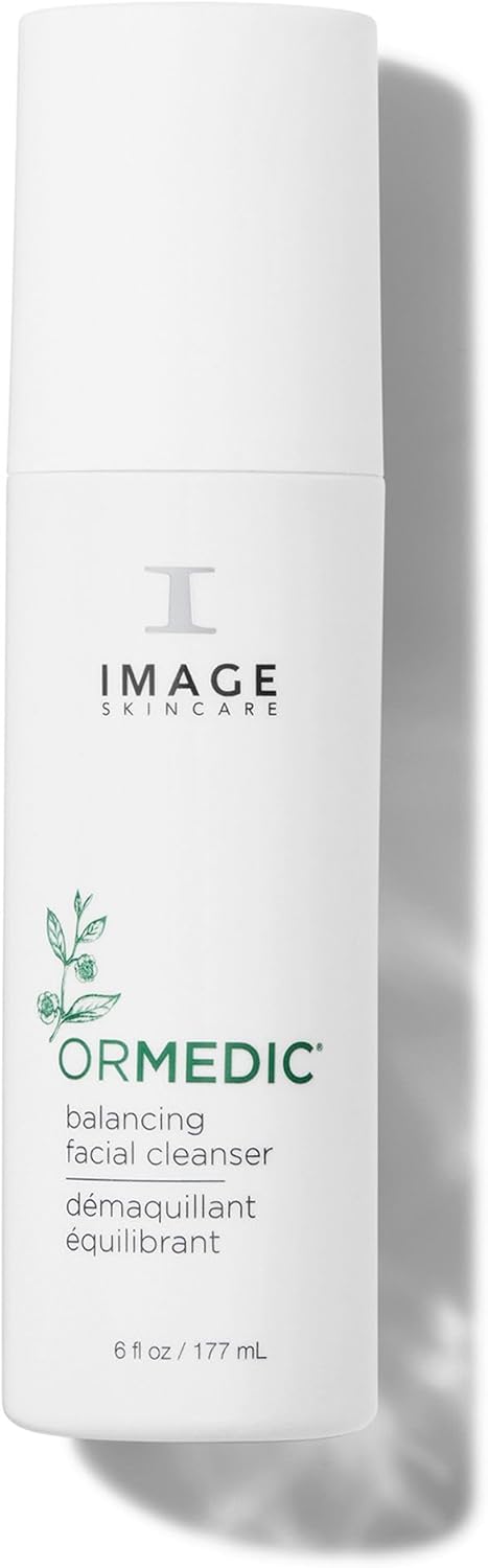 IMAGE Skincare, ORMEDIC pH Balancing Facial Cleanser, Mild Foaming and Hydrating Face Wash with Aloe Vera, 177 mL.