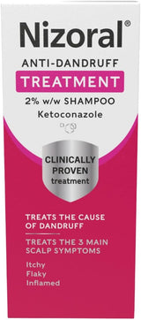 Nizoral Anti-Dandruff Treatment 60ml | Clinically Proven to Treat Dandruff | Treats Itchy, Flaky & Inflamed Scalps | Contains Ketoconazole | Effective Against Dandruff | Fragrance Free.